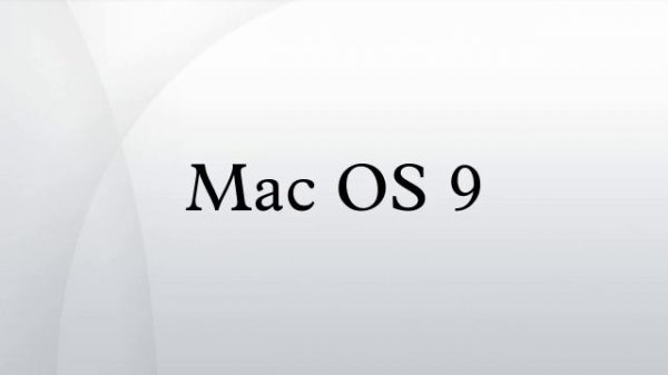 Mac OS 9