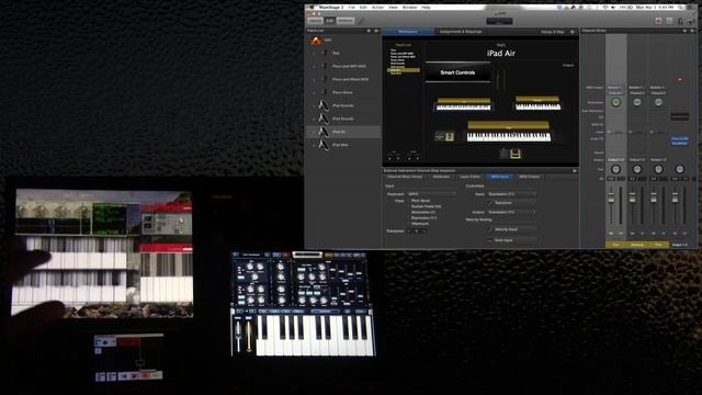 Jim's T&T iPad/Mainstage Part 2 - WiFi MIDI, Multiple Keyboards смотреть онлайн
