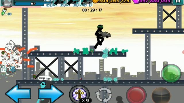 Anger of stick 5 single mode level 28??! android gameplay (2) END смотреть онлайн