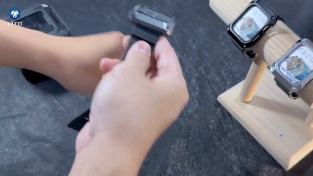 Lito Metal Design Integrated Watch Strap For Apple Watch 9 смотреть онлайн