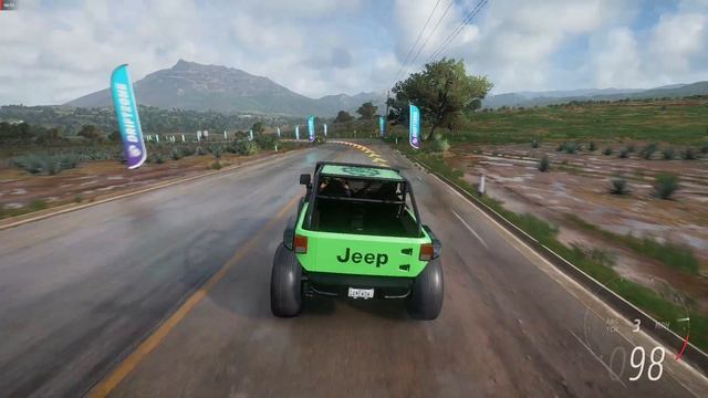 Jeep Trailcat 2016 Forza Horizon 5 Gameplay || Off-roading & Up-Hill Driving Test! || смотреть онлайн