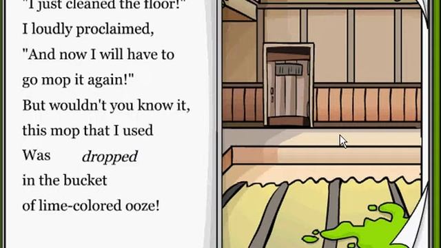 paint by letters- lime green dojo clean club penguin guide смотреть онлайн