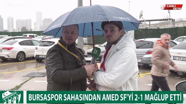 Bursaspor 2-1 Amed SF maç sonu (CANLI YAYIN) смотреть онлайн