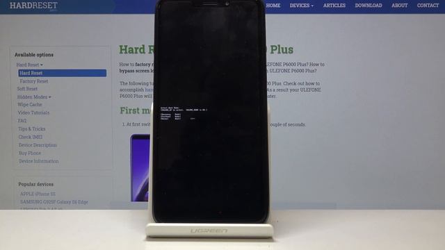How to Open Fastboot Mode in ULEFONE P6000 Plus - Exit Fastboot Mode смотреть онлайн