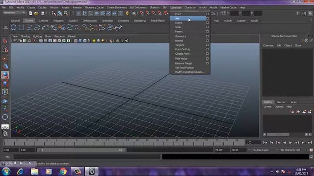Maya rigging Constrains tutorial 2019 2020 HINDI || Tutomator || Praveer Das || смотреть онлайн
