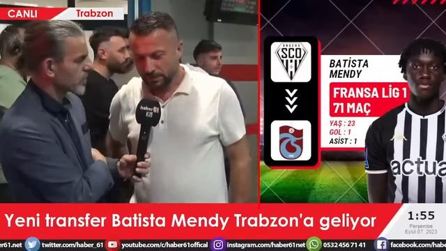 Trabzonspor'un yeni transferi Mendy Trabzon'a geldi! Havalimanı Canlı Yayın смотреть онлайн