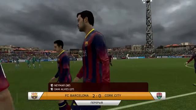 FIFA 14 l Gameplay #126 l Barcelona FC vs Cork City смотреть онлайн