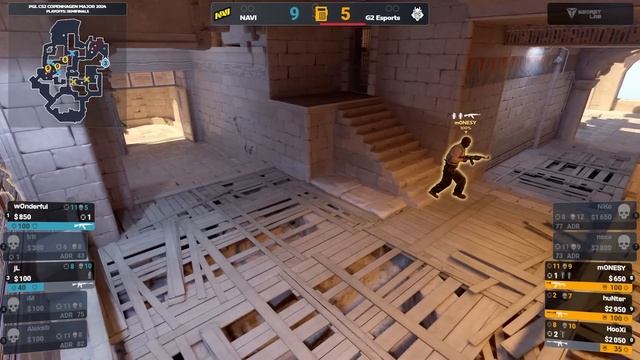 NAVI vs G2 – Map 1 Anubis - PGL CS2 MAJOR COPENHAGEN 2024 - Playoff Stage смотреть онлайн