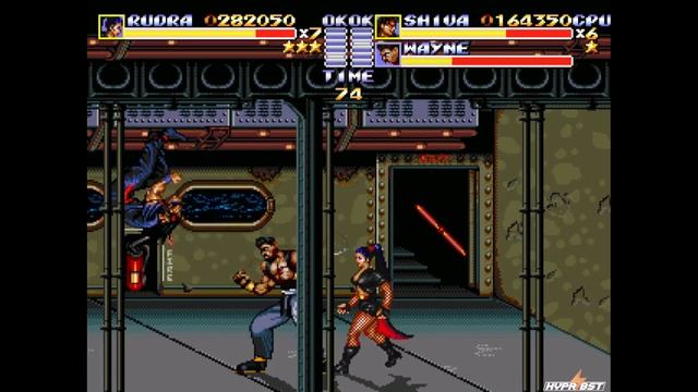Streets Of Rage Remake: "Rudra & Shiva Playthrough" смотреть онлайн