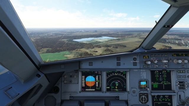 Посадка в Новосибирске ,UNNT,Fenix A 320,Microsoft Flight Simulator | Снято с помощью GeForce смотреть онлайн