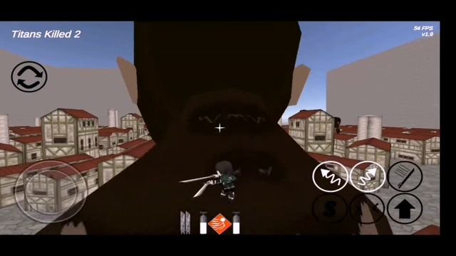 Attack on titan tribute game [ANDROID] kill the colossal смотреть онлайн