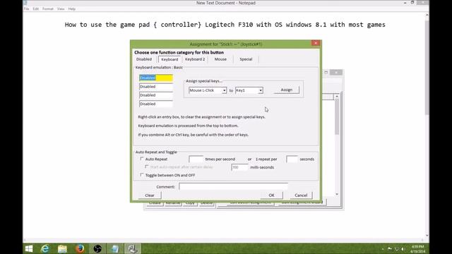 Using F310 or most game controllers with windows 8.1 смотреть онлайн