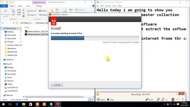 How to install Adobe master collection CS6 смотреть онлайн