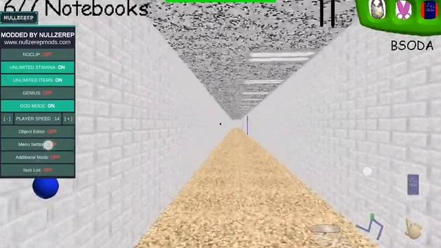 Baldi's Basics Nullzerep Mod Menu смотреть онлайн