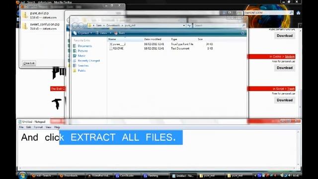 How to download fonts for Windows Vista смотреть онлайн