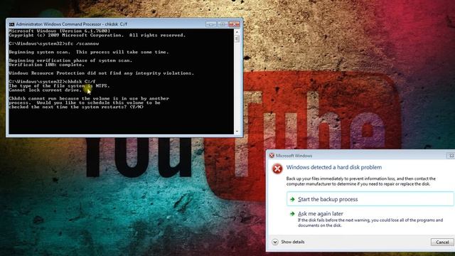 How to fix: Windows detected a Hard Disk problem смотреть онлайн