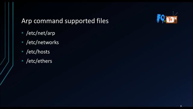 arp command Linux - FOTV смотреть онлайн