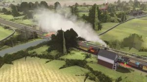 CASEY JR AND THE LONG TRAINZ CARS RIDE - SODOR STATION! - TRAINZ RAILROAD SIMULATOR