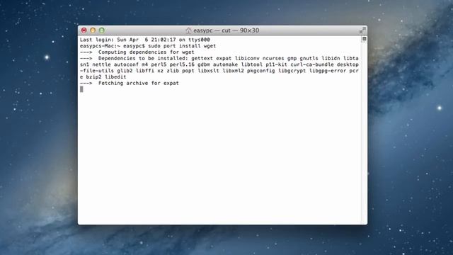 Install FontForge on Mac OS X Using MacPorts смотреть онлайн