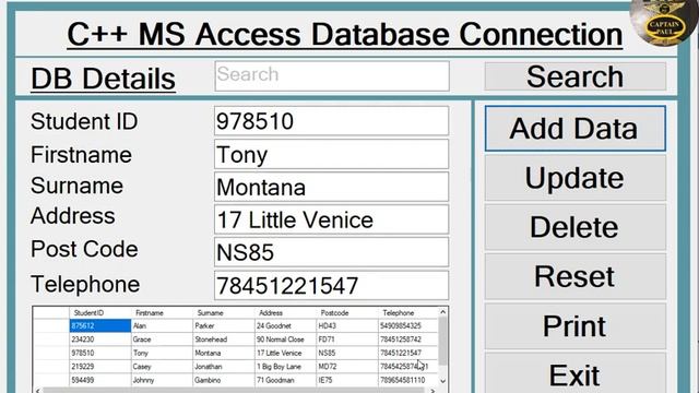 Overview of How to Connect MS Access Database in Visual C++ with Save, Update, Delete, and Search смотреть онлайн
