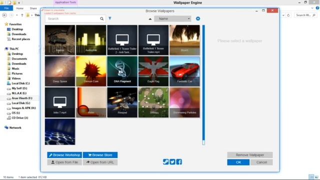 Video Wallpaper in PC | Tamil | Any Video as Wallpaper смотреть онлайн