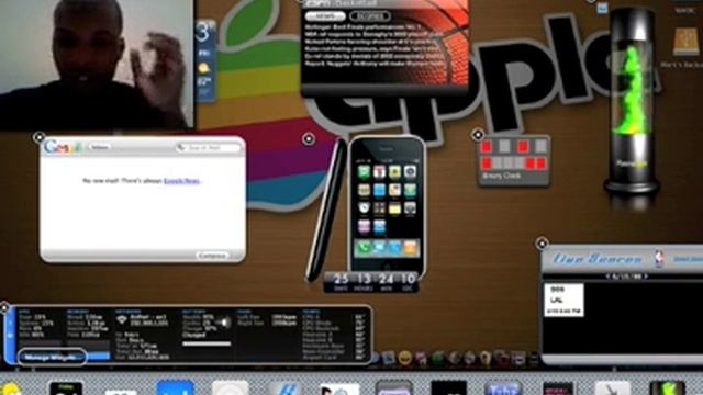Dashboard Demo (Mac OS X Leopard) смотреть онлайн