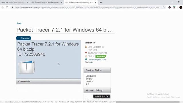 How to download and install CISCO Packet Tracer 7.2.1 ? смотреть онлайн