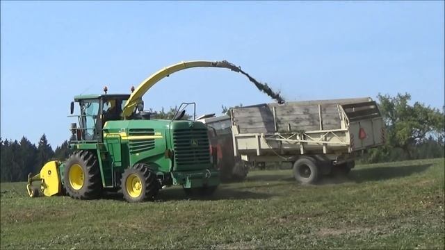 Senáže John Deere 7250 Zetor 7711,7211,7011,2x Forterra a Fendt смотреть онлайн