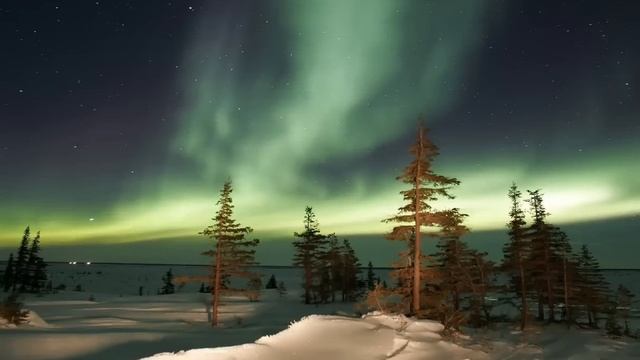 Dreamscene-aurora For video background! смотреть онлайн