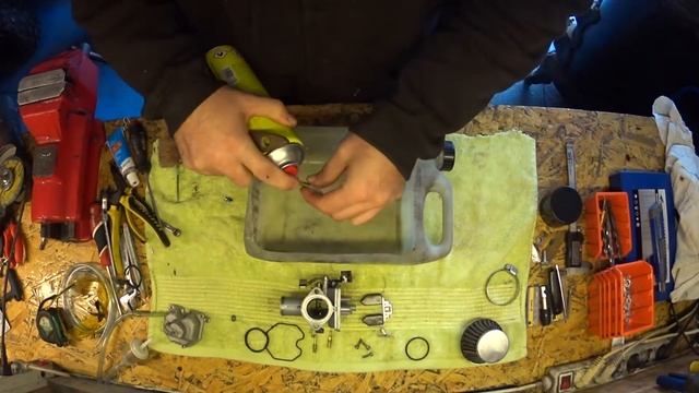 BASHAN 250 - carburetor cleaning смотреть онлайн