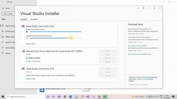 How to Completely Uninstall Visual Studio 2022 from Windows 10 .