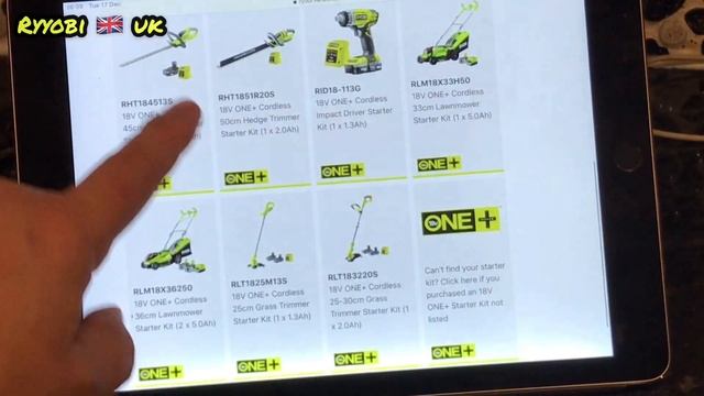 Ryobi Christmas deal , buy a one+ starter kit and claim a free tool online, ryobi uk смотреть онлайн