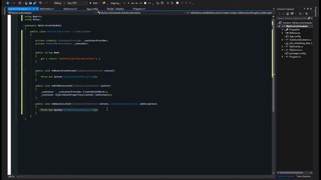 WindowsService c# смотреть онлайн