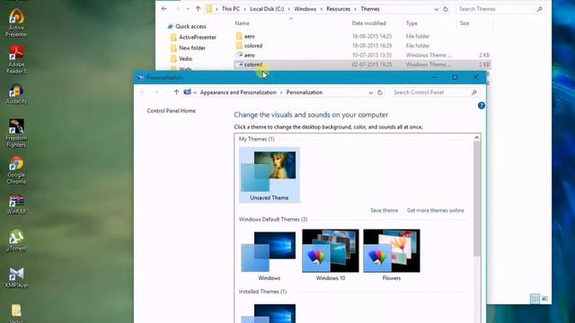 How to Change Title Bar Color in Windows 10 смотреть онлайн