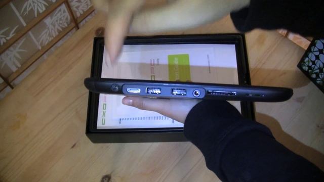 Unboxing: ExoPC Windows 7 Tablet with Broadcom Crystal HD смотреть онлайн