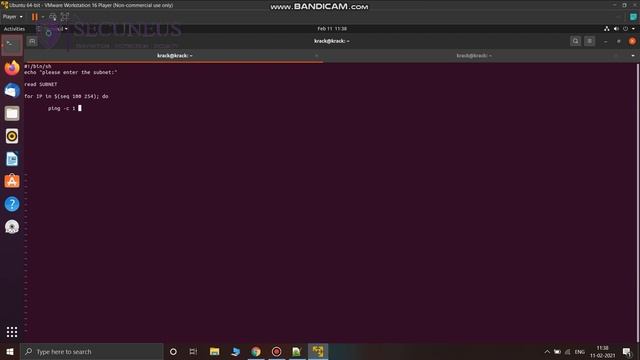 Ping Sweep in Kali Linux | Shell Scripting tool | How to make own tools in kali linux смотреть онлайн