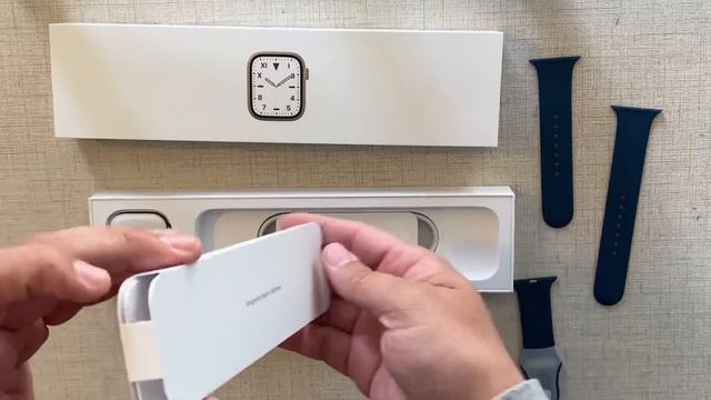 Apple Watch Series 7 Titanium Case Unboxing смотреть онлайн