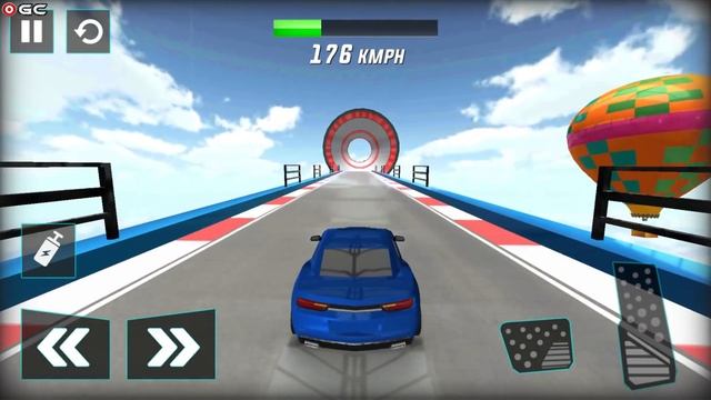 Muscle Car Stunt Mega Ramp Stunt Car Games - Impossible Stunts Racing - Android GamePlay #3 смотреть онлайн