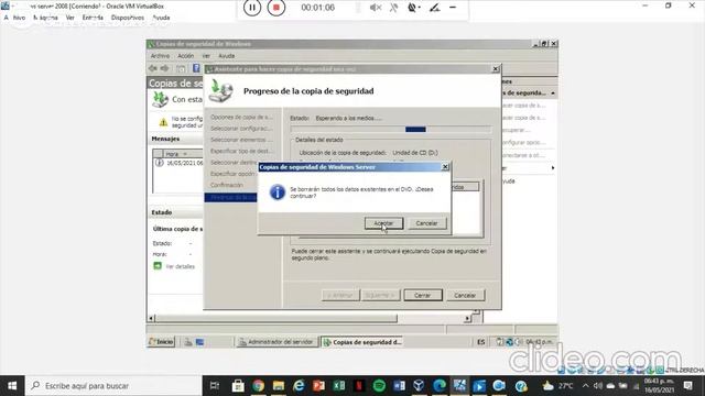 Respaldo y Restauracion Windows server 2008 смотреть онлайн
