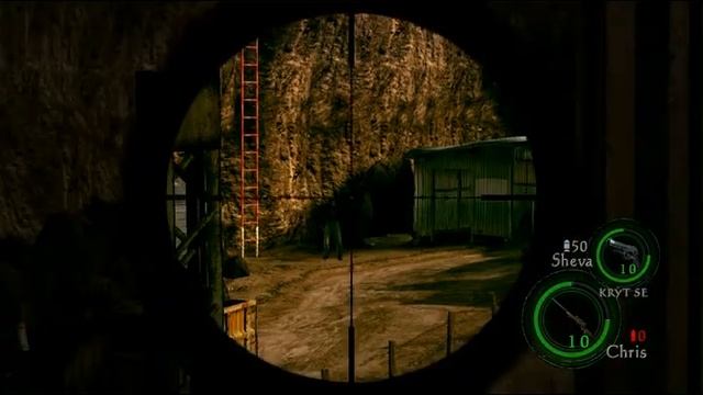 Resident Evil 5 pc gameplay on ATI HD 4570 part4 смотреть онлайн