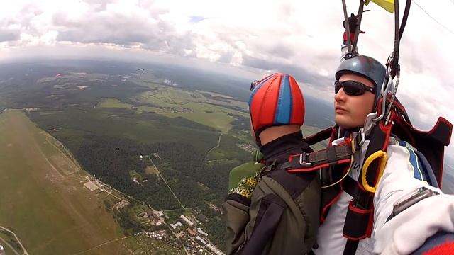 Мой прыжок в день рождения. Пятница 13-ое))