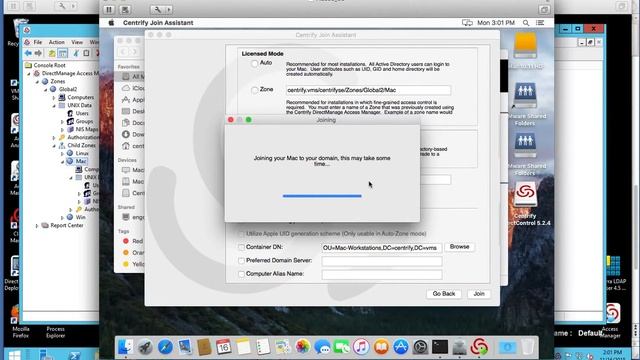 Centrify Server Suite: Mac Agent Install смотреть онлайн