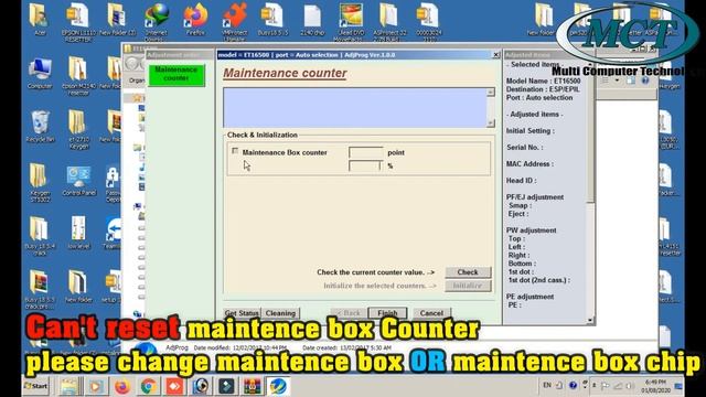 Epson ET 16500 Resetter adjustment program смотреть онлайн