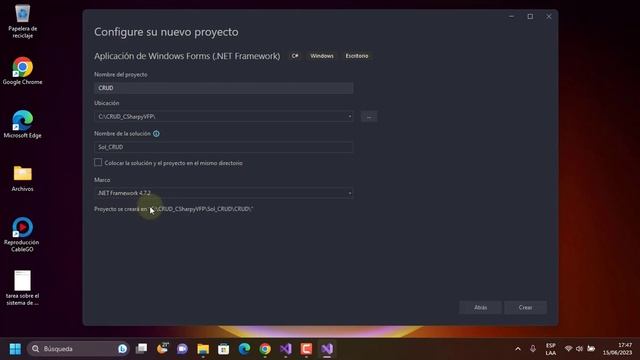 04- Crear Solución y Proyecto | Proceso CRUD (C Sharp y Visual FoxPro) смотреть онлайн