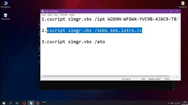Windows 10 Etkinleştirme (Aktivasyon) %100 смотреть онлайн