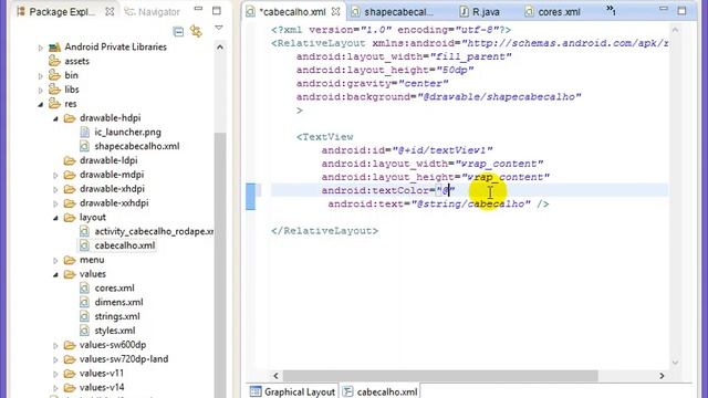 aula 5055 android4 criando xml resource color style para cabecalhos e rodapes смотреть онлайн