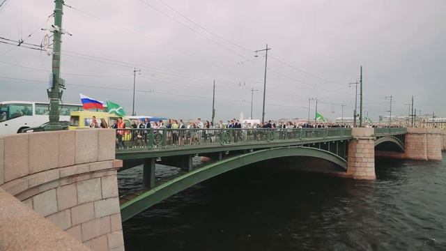 Торжественное шествие первокурсников ФТАиБ | СЗИУ РАНХиГС смотреть онлайн