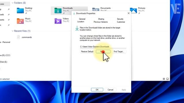 How to Change Download Location in Windows 11 | change download Folder Path on windows11 ⬇️📁✅ смотреть онлайн