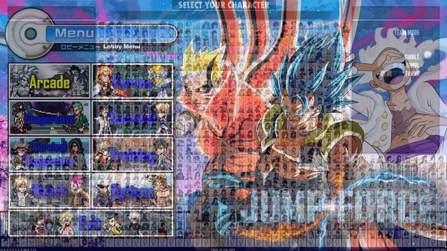 986 PERSONAGENS!! Novo JUMP FORCE MUGEN V10 Atualizado (PC E Android)