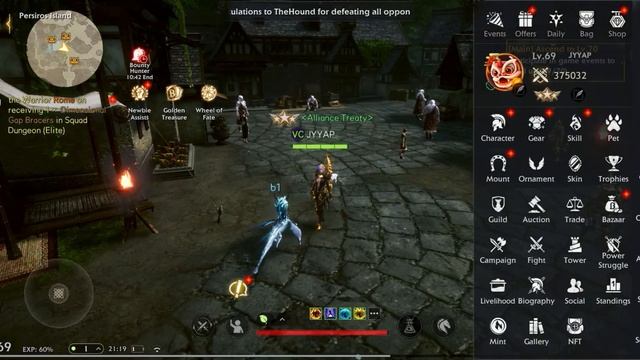 Bless Global - destroying MYTHIC RED GEAR EQUIPMENT LEVEL 50 смотреть онлайн